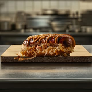 The OG 1/4 lb. Wurst - Wisconsin Amber Beer